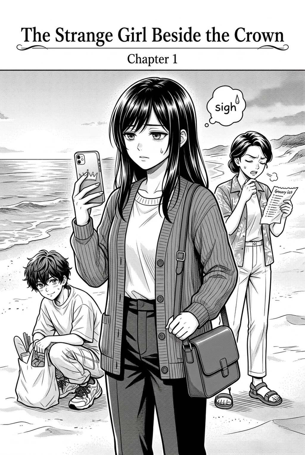 manga inking - Mangaka blog illustration