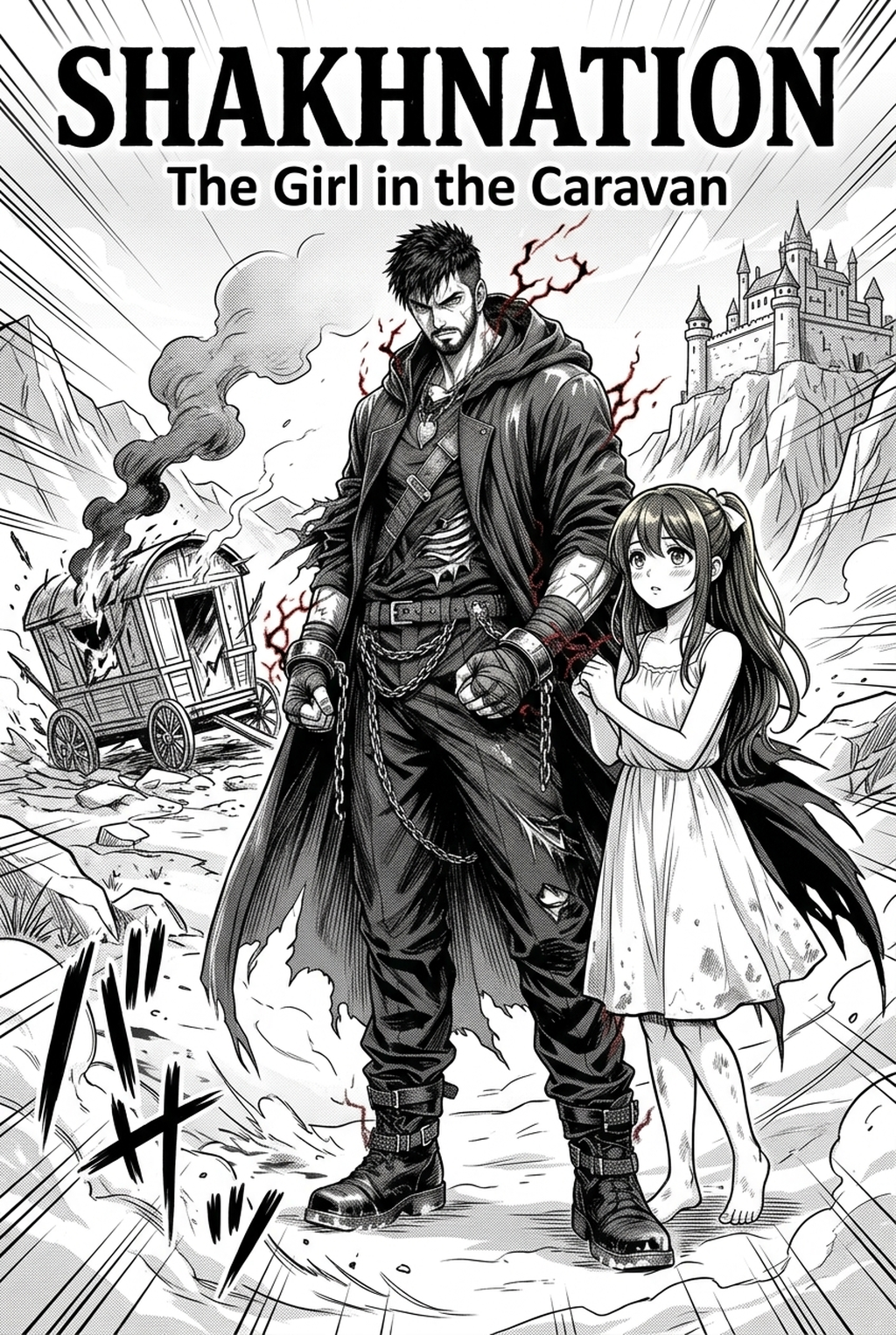 AI manga character design - Mangaka blog illustration