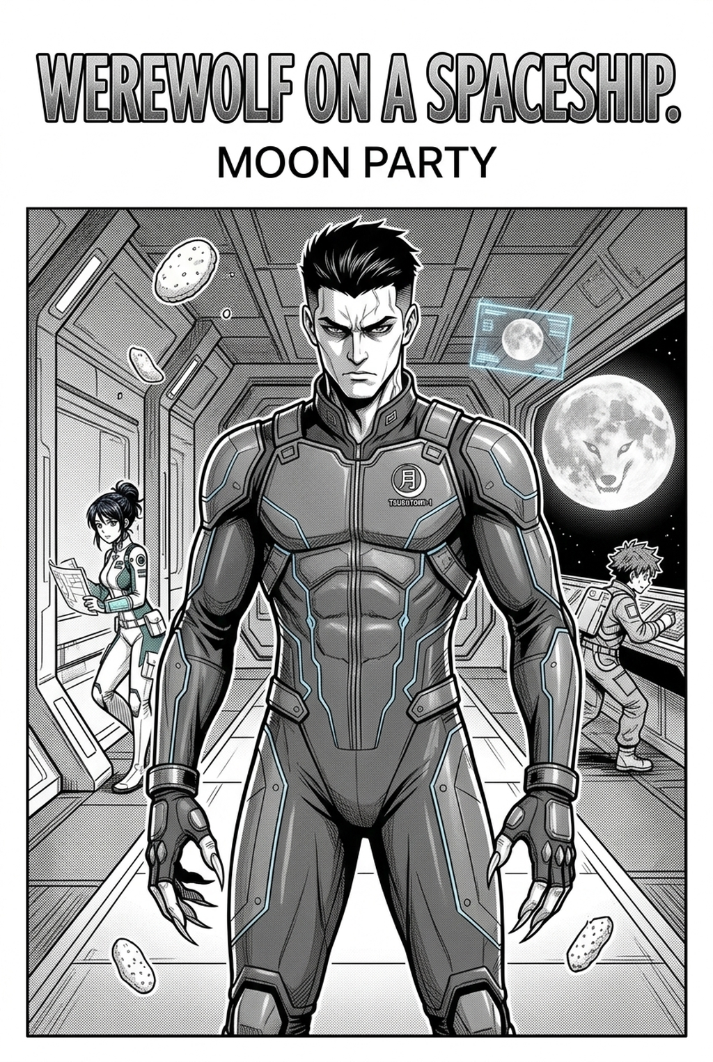 manga inner thought bubble ai - Mangaka blog illustration