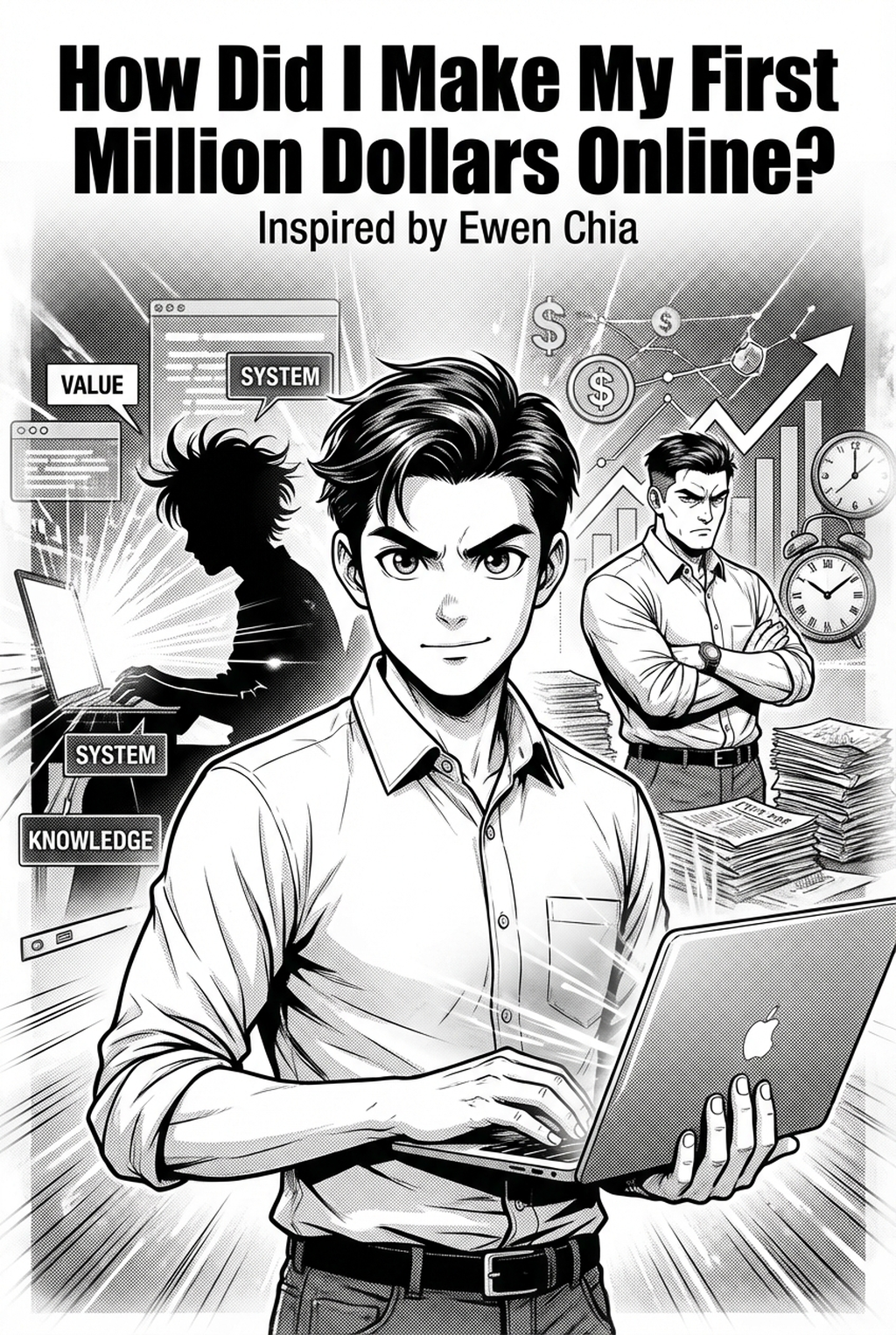 AI Manga Inker for Isekai manga - Mangaka blog illustration