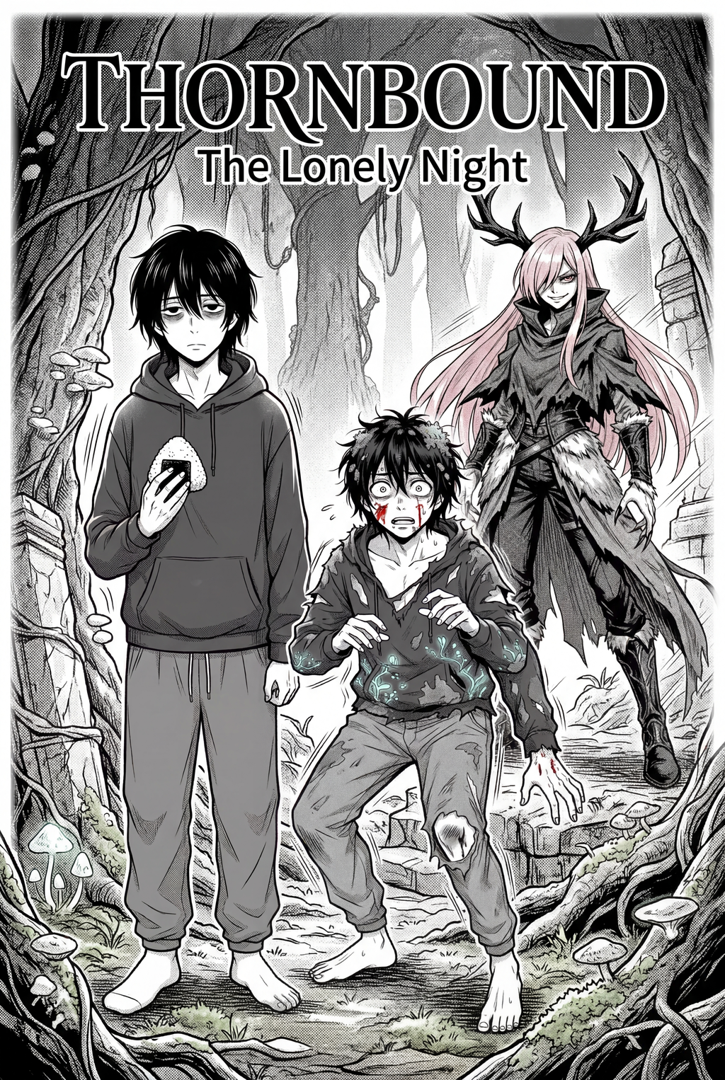 4-koma manga - Mangaka blog illustration